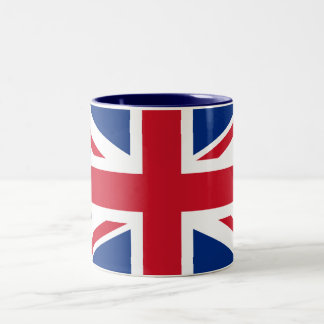 Caneca De Café Em Dois Tons Union Jack Reino Unido