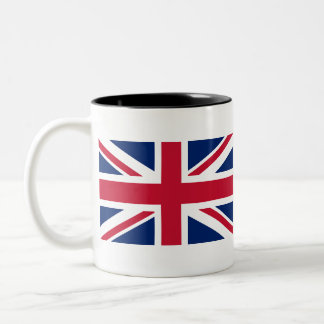Caneca De Café Em Dois Tons United Kingdom Flag