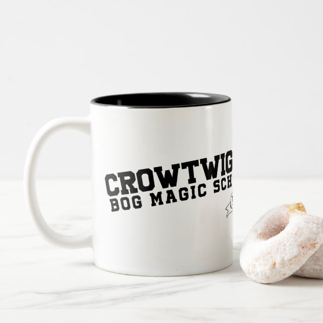 Caneca De Café Em Dois Tons Universidade Bog (Com Donut)