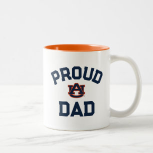 Caneca De Café Em Dois Tons Universidade de Auburn "Pai Orgulhoso"