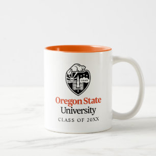 Caneca De Café Em Dois Tons Universidade Estadual do Oregon