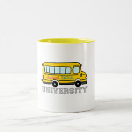 Caneca De Café Em Dois Tons Universidade HWJ Mug