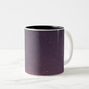 Caneca De Café Em Dois Tons Universo bonito