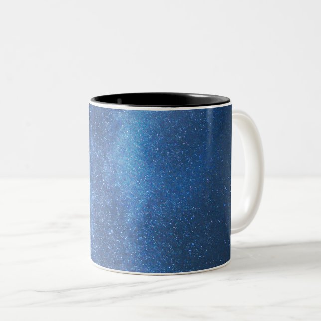 Caneca De Café Em Dois Tons Universo Maravilhoso (Frente Esquerda)
