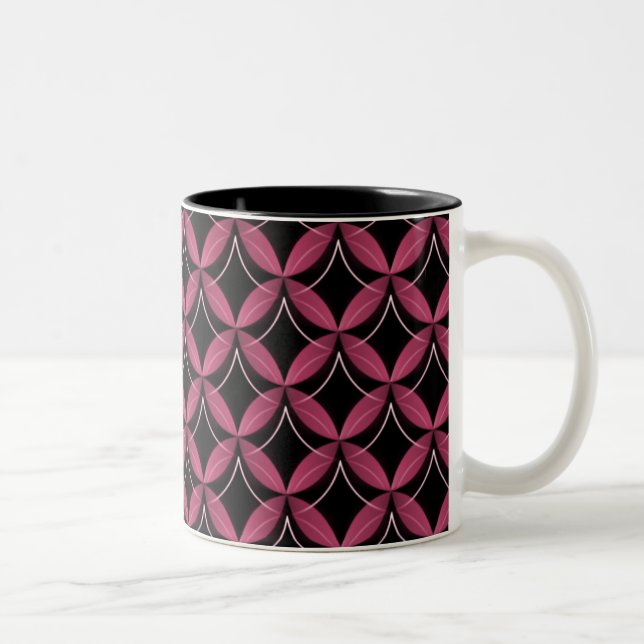 Caneca De Café Em Dois Tons Uptown Glam Mug, Dazzling Fuchsia (Direita)