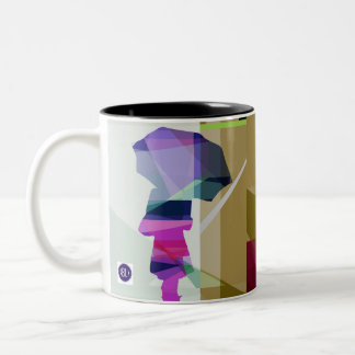 Caneca De Café Em Dois Tons Urban rain mug3- black inside