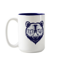 Ursa Mãe Legal Usando Óculos de Sol Azul Marinho A