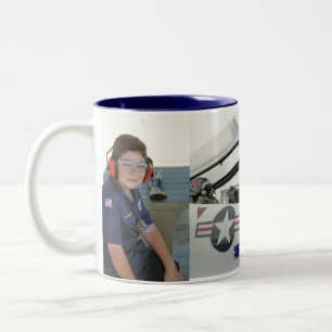 Caneca De Café Em Dois Tons urso alex