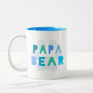 Caneca De Café Em Dois Tons Urso da papá