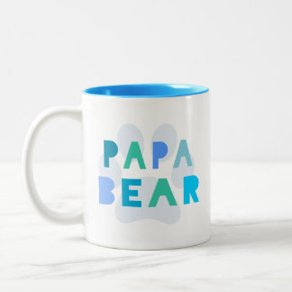 Caneca De Café Em Dois Tons Urso da papá