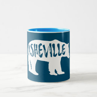 Caneca De Café Em Dois Tons Urso de Asheville