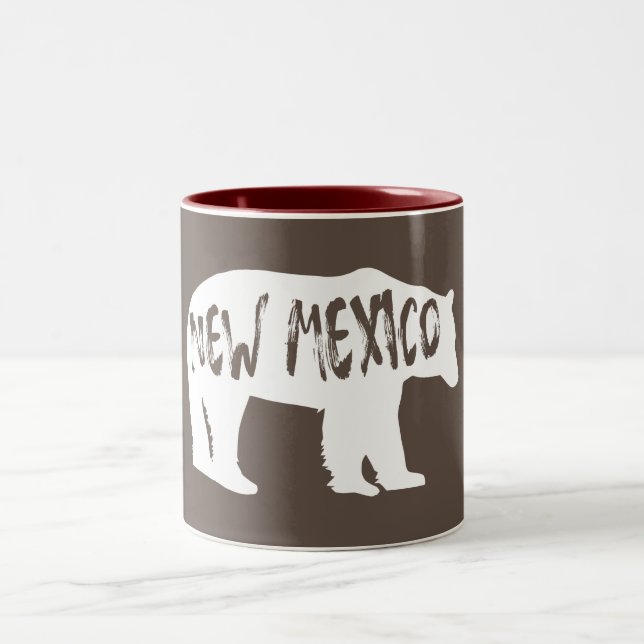 Caneca De Café Em Dois Tons Urso Novo México (Centro)