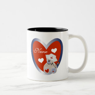 Caneca De Café Em Dois Tons Urso Urso com T-shirts e presentes