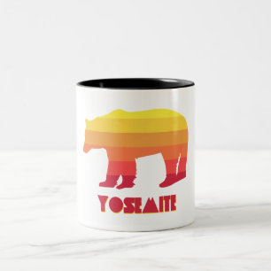 Caneca De Café Em Dois Tons Urso Yosemite