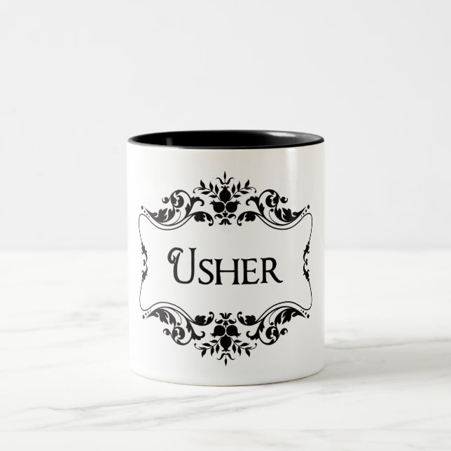 Caneca De Café Em Dois Tons Usher (Centro)
