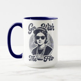 Caneca De Café Em Dois Tons Vá Com O Flo Florence Nightingale Hip Hop Retrô