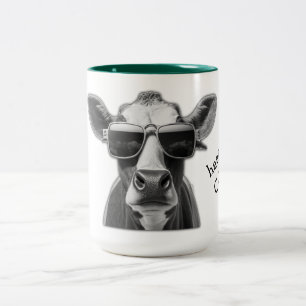 Caneca De Café Em Dois Tons Vaca-do-mato - Camisa-do-mar