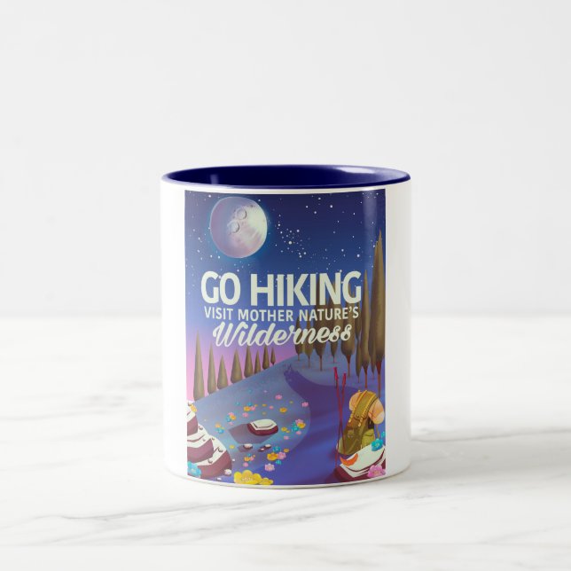 Caneca De Café Em Dois Tons Vai Andar! (Edição noturna) (Centro)