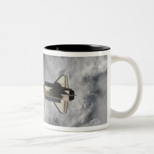 Caneca De Café Em Dois Tons Vaivém espacial Atlantis 3