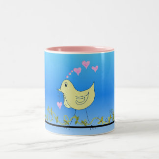 Caneca De Café Em Dois Tons Valentine, Be Meu