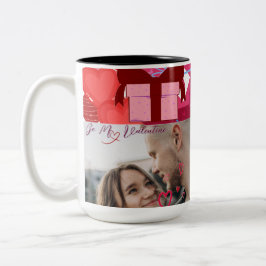 Caneca De Café Em Dois Tons Valentine Gift