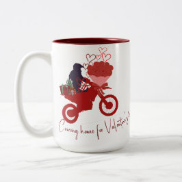 Caneca De Café Em Dois Tons Valentine gift