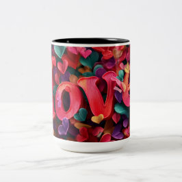 Caneca De Café Em Dois Tons Valentine’s Day Mug | Romantic, Cute &Heartwarming