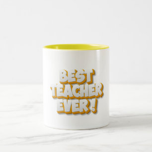 Caneca De Café Em Dois Tons Valorização de Professores