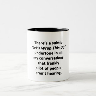 Caneca De Café Em Dois Tons Vamos Concluir