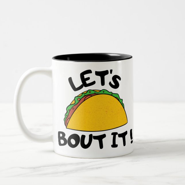 Caneca De Café Em Dois Tons Vamos Fala Sobre Isso (Esquerda)