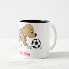 Caneca De Café Em Dois Tons VAMOS PLAY Mug