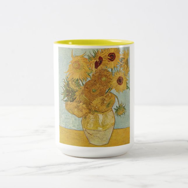 Caneca De Café Em Dois Tons Van Gogh (Centro)