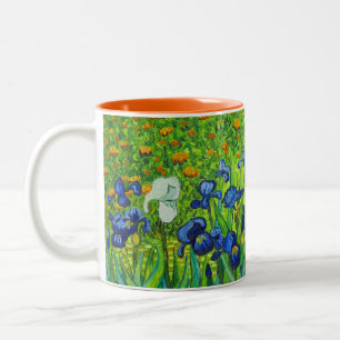 Caneca De Café Em Dois Tons Van Gogh Irises
