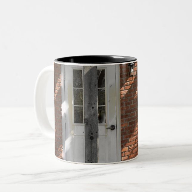 Caneca De Café Em Dois Tons Varanda (Frente Esquerda)