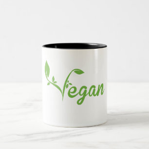 Caneca De Café Em Dois Tons Vegan