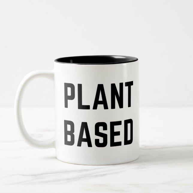 Caneca De Café Em Dois Tons Vegan baseado em planta (Esquerda)