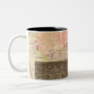 Caneca De Café Em Dois Tons Velho Nashville - como costumávamos ser.