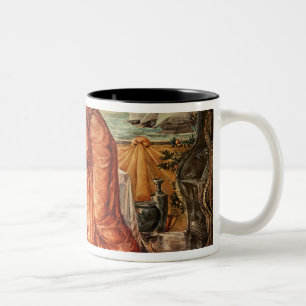 Caneca De Café Em Dois Tons Veneno de derramamento de Circe em um vaso