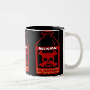 Caneca De Café Em Dois Tons Veneno religioso