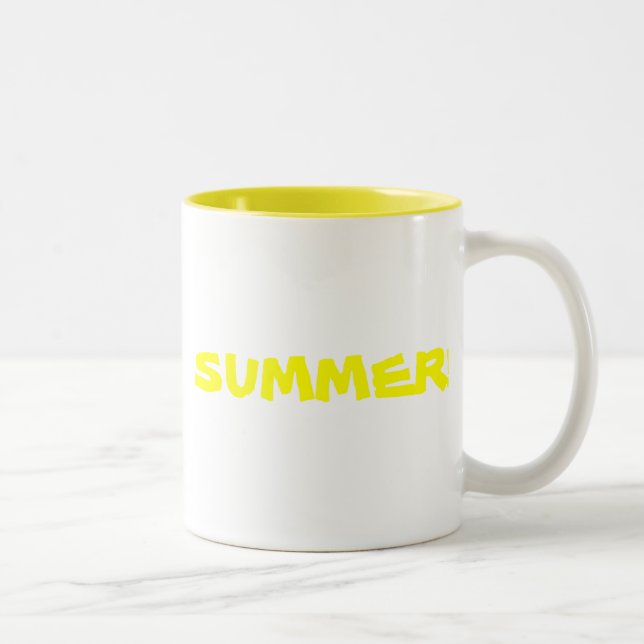 CANECA DE CAFÉ EM DOIS TONS VERÃO! (Direita)