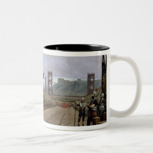 Caneca De Café Em Dois Tons Vercingetorix antes de Caesar, 52 BC, 1886