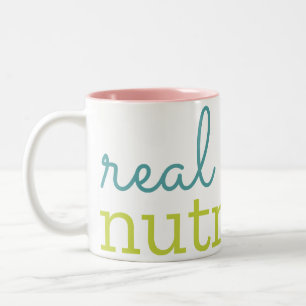 Caneca De Café Em Dois Tons Verdadeira Nutrição Mãe, Mug De Dois Tons (11 Oz)