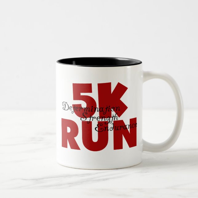 Caneca De Café Em Dois Tons Vermelho de 5 K (Direita)