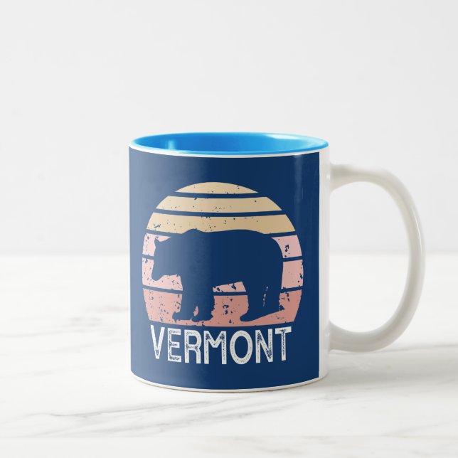 Caneca De Café Em Dois Tons Vermont Bear (Direita)