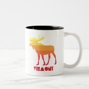 Caneca De Café Em Dois Tons Vermont Moose