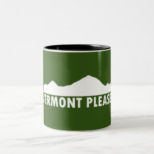 Caneca De Café Em Dois Tons Vermont, por favor
