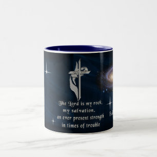 Caneca De Café Em Dois Tons Verso Bíblico
