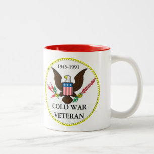 CANECA DE CAFÉ EM DOIS TONS VETERAN DA GUERRA FRIA