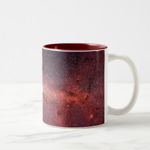 Caneca De Café Em Dois Tons Via Láctea de NASAs