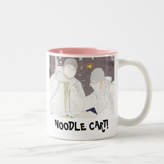 Caneca De Café Em Dois Tons Viagem de Japão (Direita)